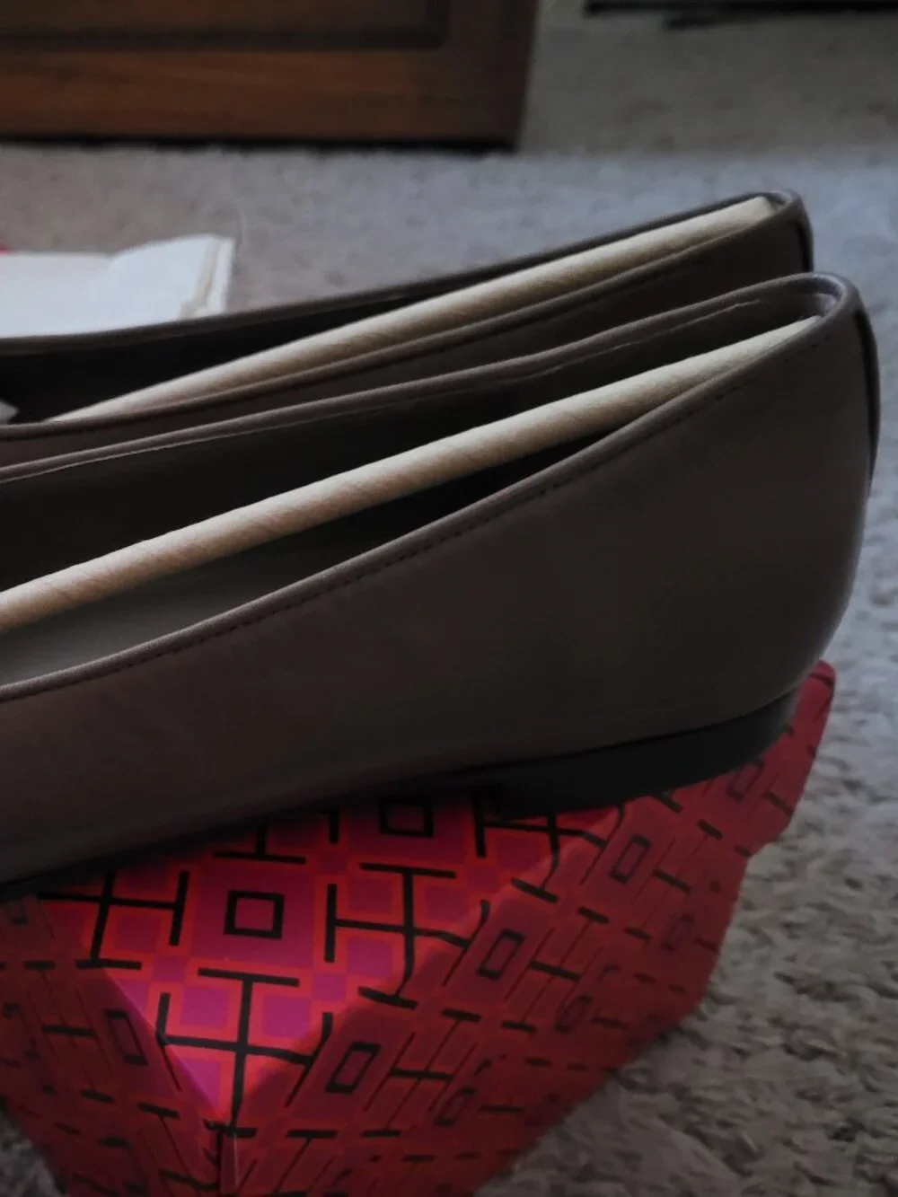 NIB Tory Burch Cap Toe Ballet Shoe -8.5